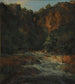 Kaskade und Felsen - Jacques-Raymond Brascassat — Ansicht des Kunstwerks