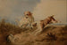 Hunde bei der Verfolgung eines Kaninchens - Jacques-Raymond Brascassat — Ansicht des Kunstwerks