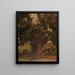 Der alte Eichenbaum - Jacques-Raymond Brascassat — gerahmtes Bild an der Wand