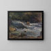 Torrent - Jacques-Raymond Brascassat — gerahmtes Bild an der Wand