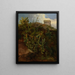 Tour und Kaktus - Jacques-Raymond Brascassat — gerahmtes Bild an der Wand