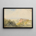 Panoramaansicht von Royat - Jacques-Raymond Brascassat — gerahmtes Bild an der Wand