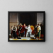 Dernière scène de la tragédie Rodogune au Théâtre-Français - Jacques Augustin Pajou — gerahmtes Bild an der Wand
