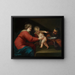 Sainte Famille - Jacques Blanchard — gerahmtes Bild an der Wand