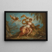 Diane und Cupidon - Jacques Dumont — gerahmtes Bild an der Wand