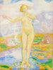 Frau nackt stehend - Jacques Élie Abraham Hermanjat — Ansicht des Kunstwerks