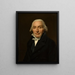 Portrait von Jean-Pierre Delahaye - Jacques Louis David — gerahmtes Bild an der Wand