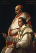 Portrait des Papstes Pius VII und des Kardinals Caprara - Jacques Louis David — Ansicht des Kunstwerks