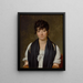 Suzanne Le Peletier De Saint-Fargeau - Jacques Louis David — gerahmtes Bild an der Wand