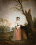 Porträt von Eleonora Chigi, Prinzessin von Teano - Jacques Sablet — Ansicht des Kunstwerks