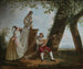 Serenade in einer Parklandschaft im römischen Stil - Jacques Sablet — Ansicht des Kunstwerks