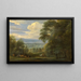 Landschaft - Jacques d'Arthois — gerahmtes Bild an der Wand