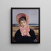 La Capeline Rose - Jacques-Émile Blanche — gerahmtes Bild an der Wand