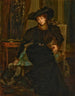 Dame in Schwarz - Jacques-Émile Blanche — Ansicht des Kunstwerks