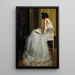 Frau liest - Jacques-Émile Blanche — gerahmtes Bild an der Wand