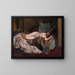 La jeune fille après un bal masqué - Jacques-Émile Blanche — gerahmtes Bild an der Wand