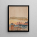 Landschaft - Jadwiga Gazowska — gerahmtes Bild an der Wand