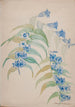 Zweige mit blauen Blumen - Jadwiga Gazowska — Ansicht des Kunstwerks