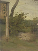 Prairie avec petit mur - Jakob Becker — Ansicht des Kunstwerks