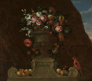Jakob Bogdny - Still life with a parrot.webp