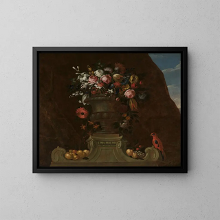 Jakob Bogdny - Still life with a parrot.webp