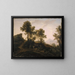 Italienische Landschaft - Jakob Christoph Miville — gerahmtes Bild an der Wand