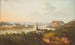 Das Rheinufer bei Koblenz mit Blick auf das Schloss und die Festung Ehrenbreitstein - Jakob Diezler — Ansicht des Kunstwerks