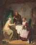 Die Cafébesuch - Jakob Emanuel Gaisser — Ansicht des Kunstwerks
