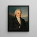 Josef Kreutzinger Graveur - Jakob Gauermann — gerahmtes Bild an der Wand