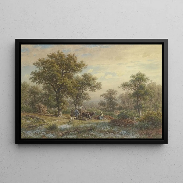 Jakob Maurer - Clearing in the oak forest.webp