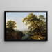 Flusstal von Isernia bei Neapel - Jakob Philipp Hackert — gerahmtes Bild an der Wand