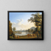 Ansicht von Saint-Pierre in Rom - Jakob Philipp Hackert — gerahmtes Bild an der Wand