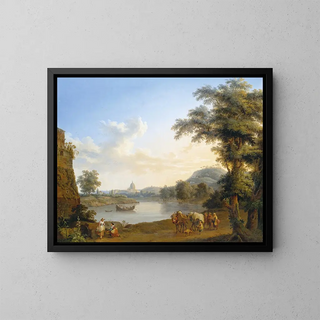 Jakob Philipp Hackert - View of Saint Peters in Rome.webp