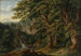 Landschaftsbild mit dem schlafenden Jungen Horace, umgeben von Tauben - Jakob Philipp Hackert — Ansicht des Kunstwerks