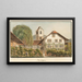 Aetingen - Jakob Samuel Weibel — gerahmtes Bild an der Wand
