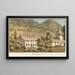 Boltigen - Jakob Samuel Weibel — gerahmtes Bild an der Wand