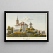 Burgdorf - Jakob Samuel Weibel — gerahmtes Bild an der Wand