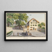 Erlach - Jakob Samuel Weibel — gerahmtes Bild an der Wand