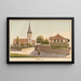 Kehrzerz - Jakob Samuel Weibel — gerahmtes Bild an der Wand