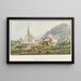 Melchnau - Jakob Samuel Weibel — gerahmtes Bild an der Wand