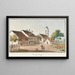 Niederbipp - Jakob Samuel Weibel — gerahmtes Bild an der Wand