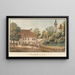 Oberwil bei Bren - Jakob Samuel Weibel — gerahmtes Bild an der Wand
