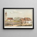 Radelfingen - Jakob Samuel Weibel — gerahmtes Bild an der Wand