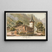 Saint Étienne - Jakob Samuel Weibel — gerahmtes Bild an der Wand