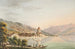 Ansicht des Schlosses Oberhofen am Thunersee - Jakob Samuel Weibel — Ansicht des Kunstwerks