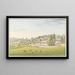 Ansicht des neuen Chalets von Vernand - Jakob Samuel Weibel — gerahmtes Bild an der Wand