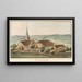 Zimmerwald - Jakob Samuel Weibel — gerahmtes Bild an der Wand