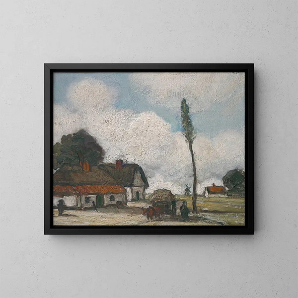 Landschaft - Jakob Smits — gerahmtes Bild an der Wand