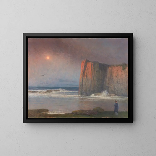 Jakub Schikaneder - The Calm Sea Nocturne.webp