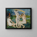Esquisse de femmes se baignant - Jalmari Ruokokoski — gerahmtes Bild an der Wand